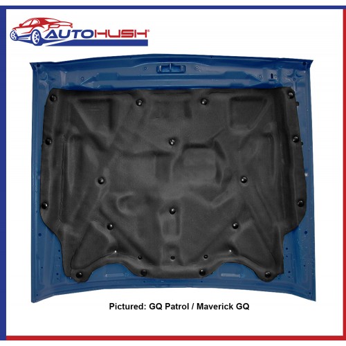 Nissan Patrol GQ Under Bonnet Insulation by AutoHush