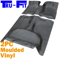 Toyota Hilux 1998 - 2004 Dual Cab Moulded Vinyl Flooring