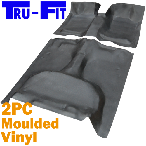 Toyota Hilux 1998 - 2004 Dual Cab Moulded Vinyl Flooring