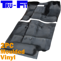 Nissan Patrol GQ Y60 LWB 5dr Wagon 1988 - 1998 Moulded Vinyl Flooring